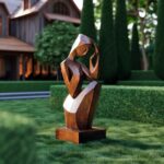 HANDCRAFTED 3D WOOD ART BROWN
