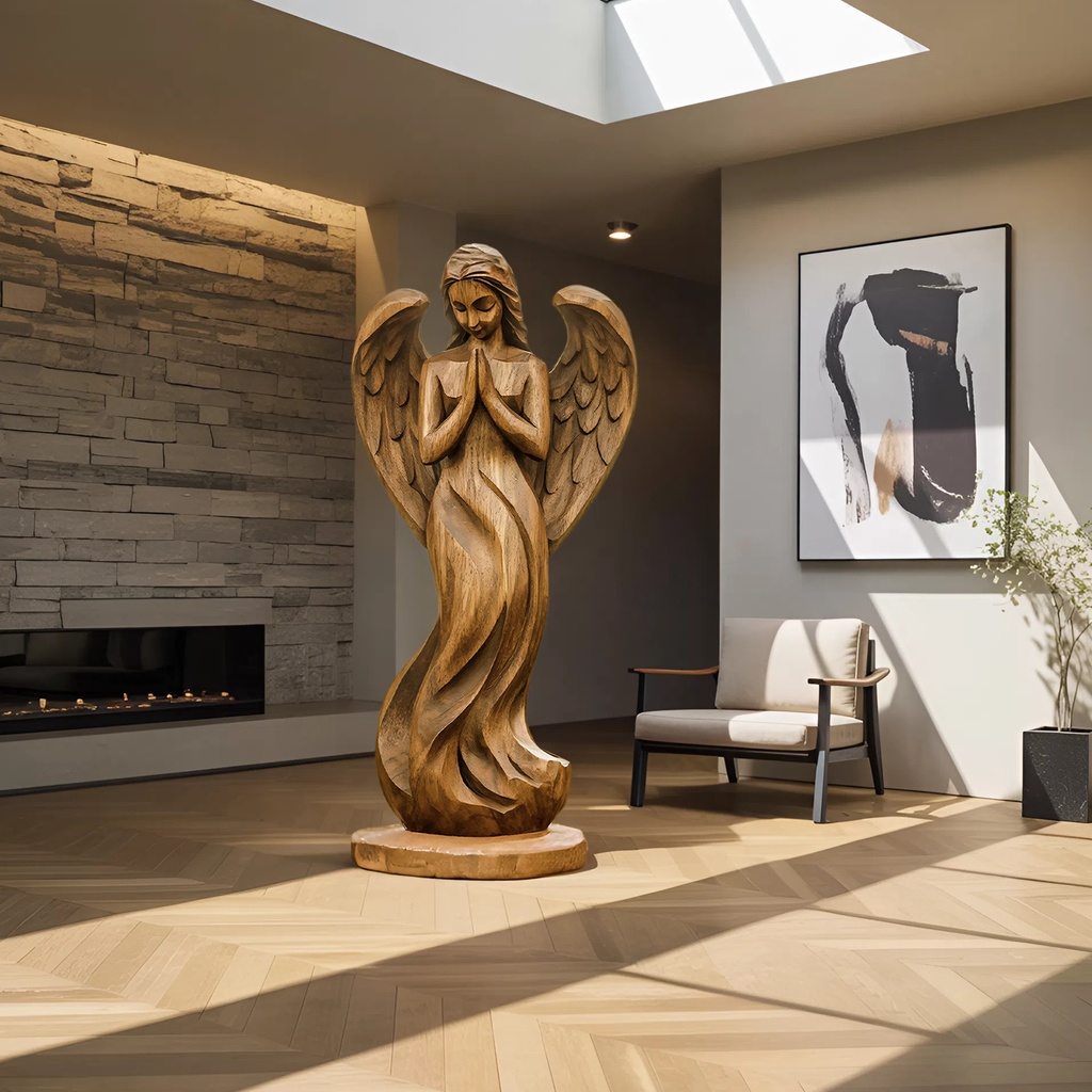 18_rustic_abstract_sculpture_5 RUSTIC ABSTRACT SCULPTURE OAK