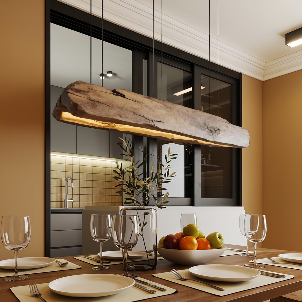 1_rustic_log_beam_5 RUSTIC LOG BEAM PENDANT LIGHTING OAK