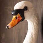 SWAN HEAD WALL ART