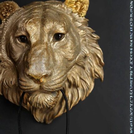 LION HEAD WALL LIGHT