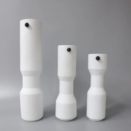 ROUNDED HARMONY VASE WHITE