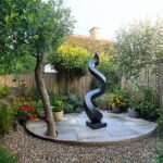 MID CENTURY ABSTRACT SCULPTURE