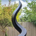 HANDCRAFTED 3D WOOD ART BLACK