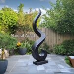HANDCRAFTED 3D WOOD ART BLACK