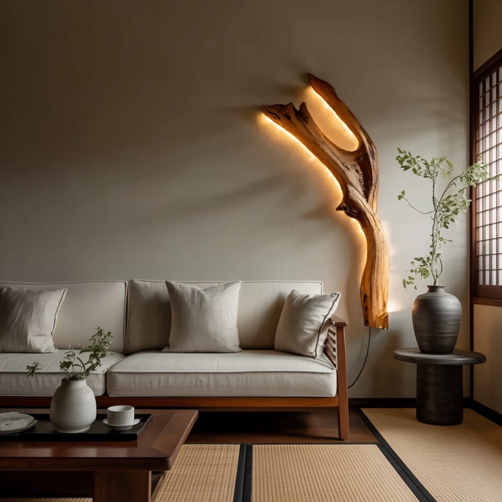 27_contemporary_wall_sconce_6 BROWN WALL SCONCE WITH TWO BRANCH DESIGN