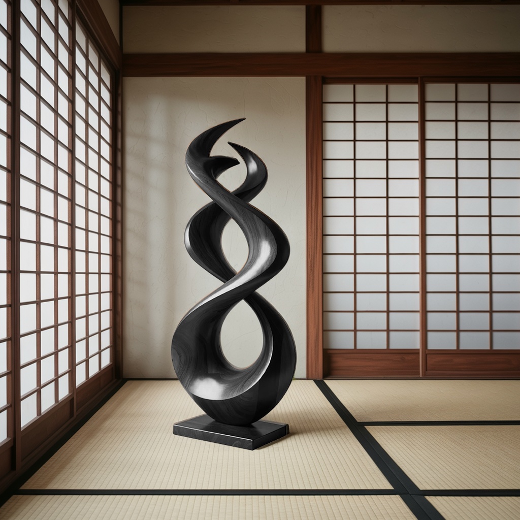 2_rustic_abstract_sculpture_4 RUSTIC ABSTRACT SCULPTURE BLACK