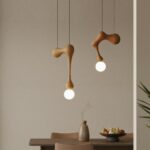 ORGANIC PENDANT LIGHT WITH SCULPTURAL FORM