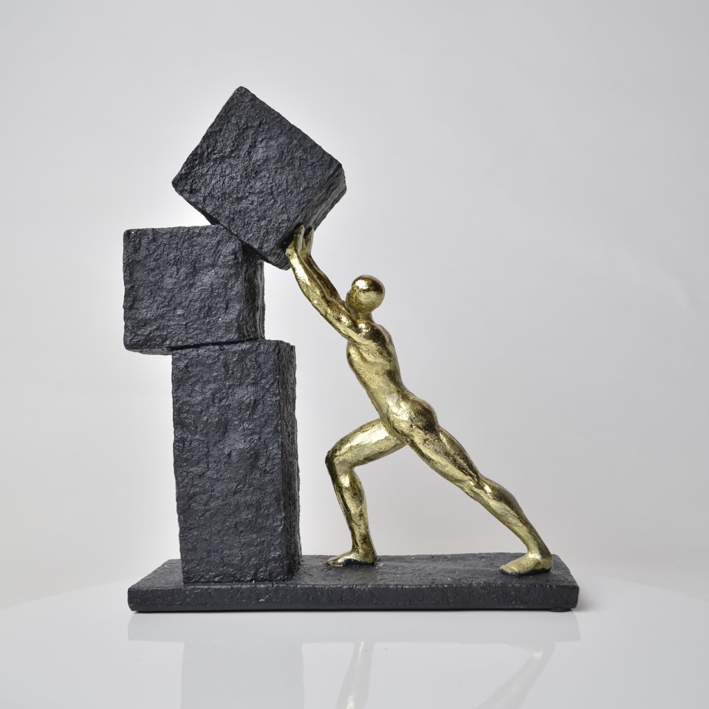 56_vertical_gold_strive_1 VERTICAL GOLD STRIVE FIGURINE