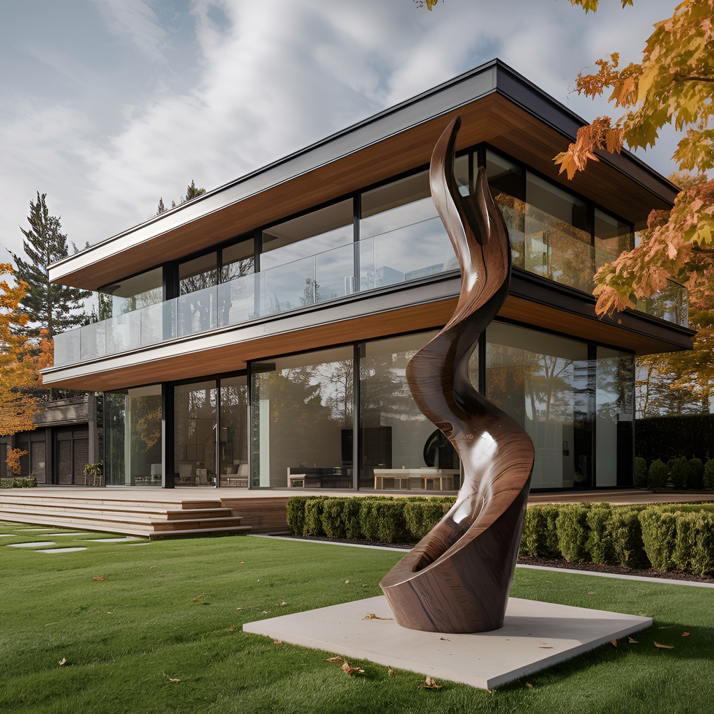 5_mid_century_abstract_2 MID CENTURY WALNUT ABSTRACT SCULPTURE