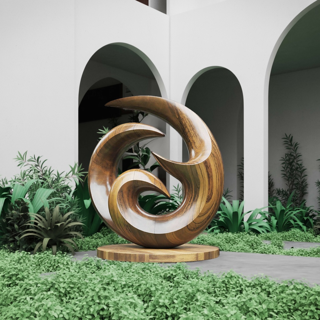 8_farmhouse_abstract_wooden_5 FARMHOUSE ABSTRACT WOODEN SCULPTURE OAK