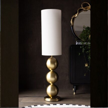 GOLDEN BALLS FLOOR LAMP