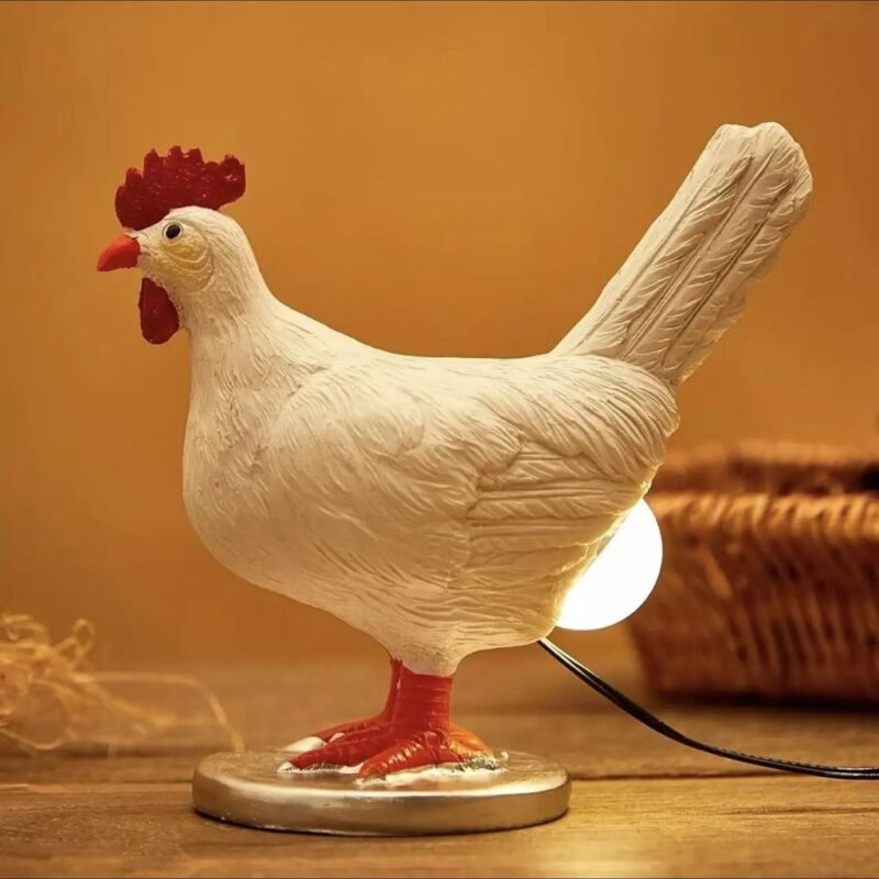 Hen Egg Desk Animal Lamp