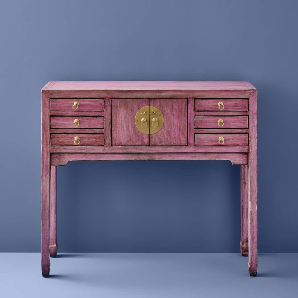Console Table Dynasty Vintage Pink Wooden Console Table Console Table Dynasty Vintage Pink Wooden Console Table