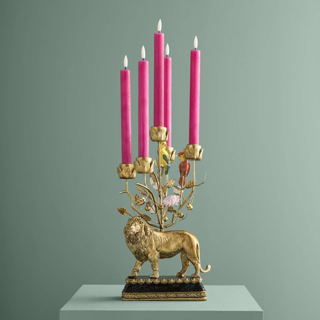 Lion Candle Holder Polyresin Art Sculptures Lion Candle Holder Polyresin Art Sculptures