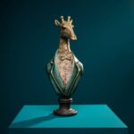 Decorative Figurine Giraffe Graf Animal Sculpture