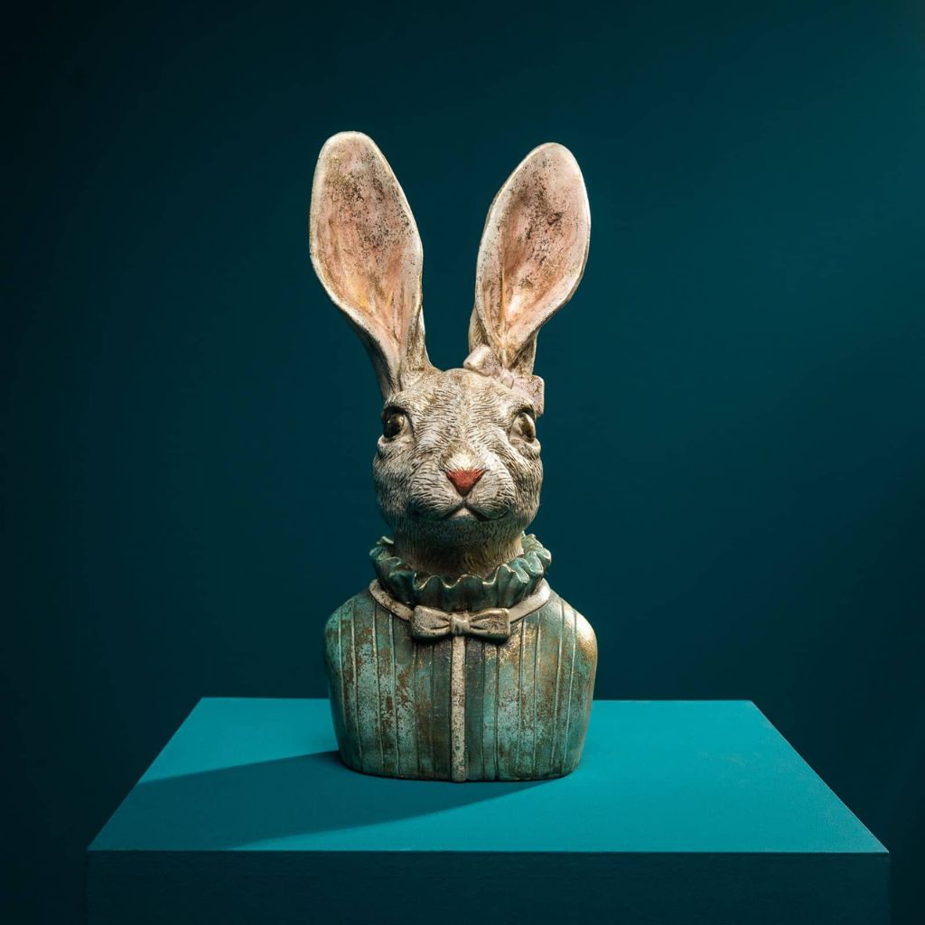 Decorative Figurine Rabbit Heidi Animal Sculpture Decorative Figurine Rabbit Heidi Animal Sculpture