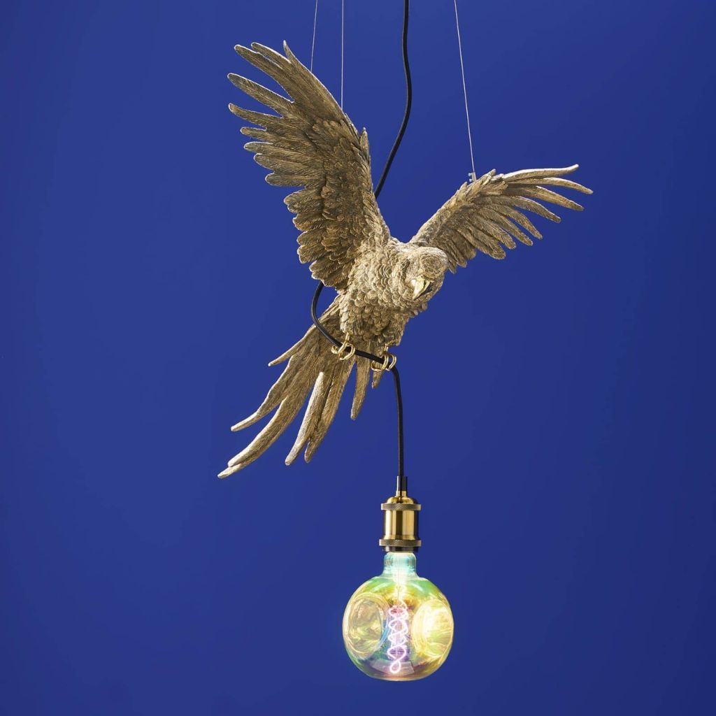 Ceiling Lamp Parrot Percy Gold Bird Lamps Ceiling Lamp Parrot Percy Gold Bird Lamps