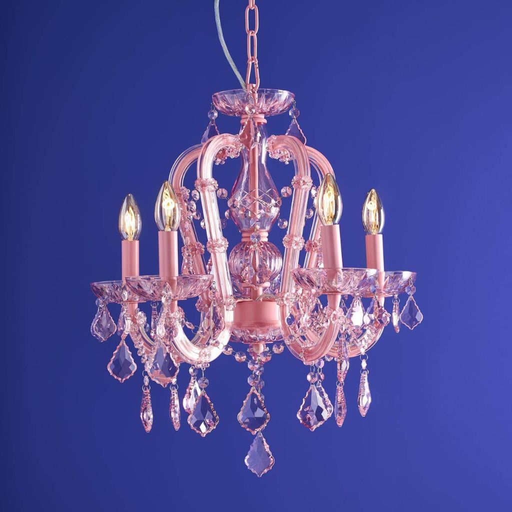 Glass Chandelier Aurora Pink Crystal Chandelier Glass Chandelier Aurora Pink Crystal Chandelier