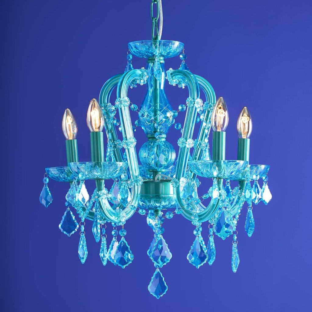 Glass Chandelier Aurora Blue Crystal Chandelier Glass Chandelier Aurora Blue Crystal Chandelier
