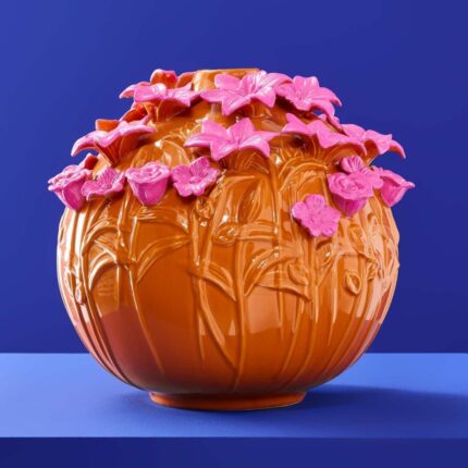 Vase Verano Orange Art Sculptures