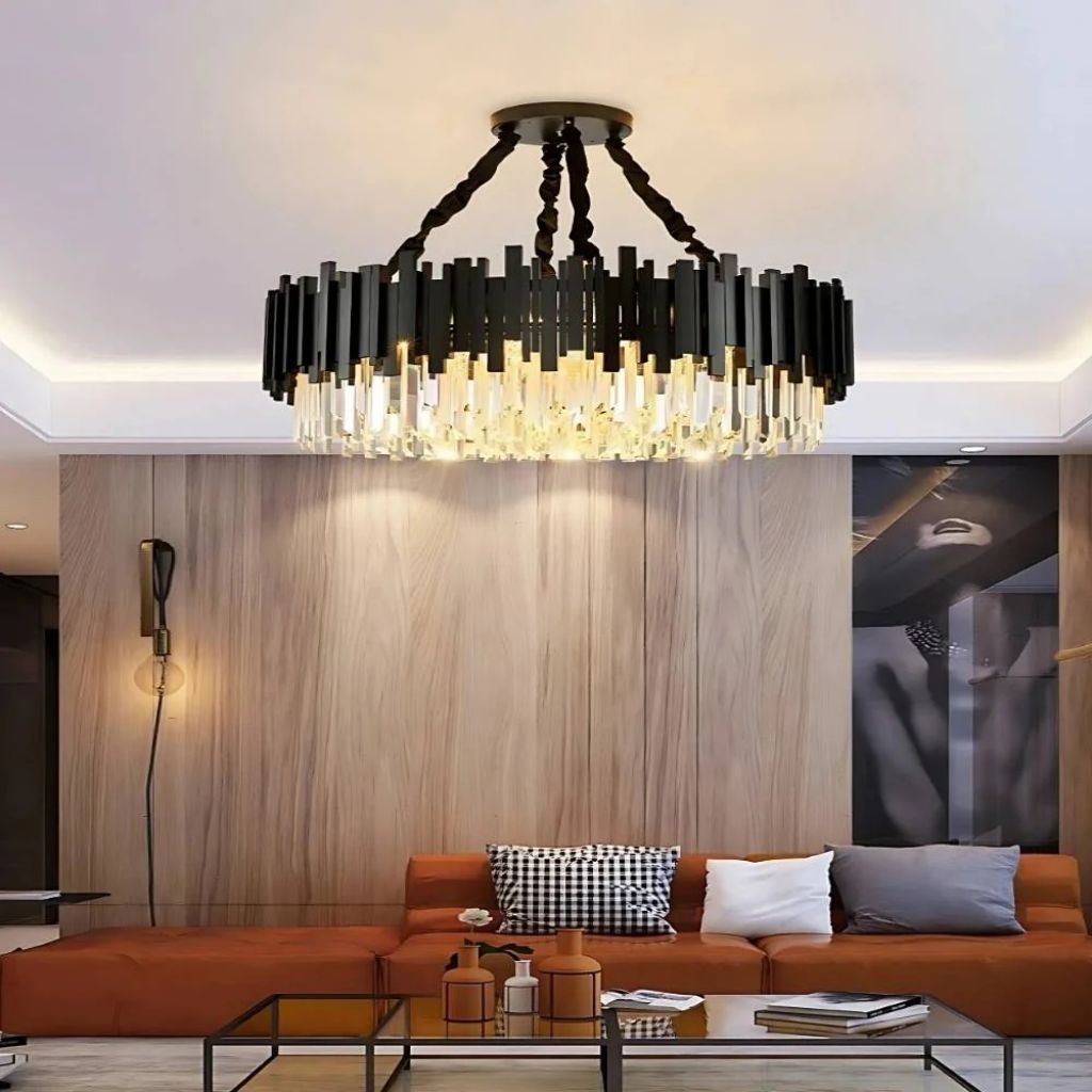 Zen Modern Gold Crystal Chandelier Modern Ceiling Light Zen Modern Gold Crystal Chandelier Modern Ceiling Light