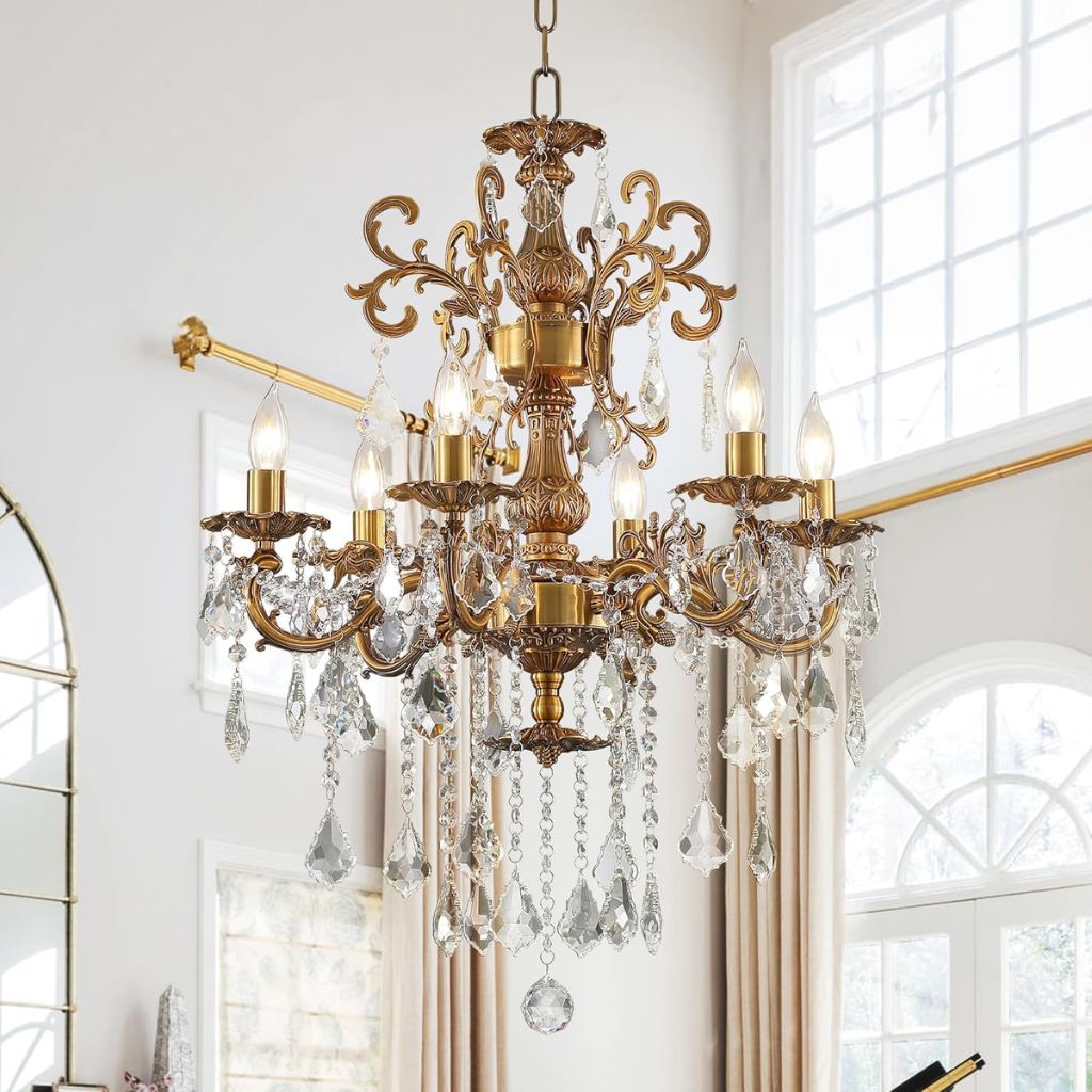 Antique Bronze Crystal Chandeliers | Luxury Chandelier for Dining Room Antique Bronze Crystal Chandeliers | Luxury Chandelier for Dining Room