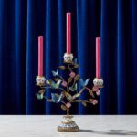 Butterflies Candle Holder Bird Sculpture