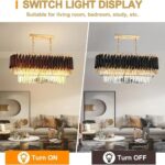 Modern Crystal Pendant Lamp Ceiling Light Crystal Chandelier