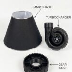 Turbo Sculptural Table Lamp