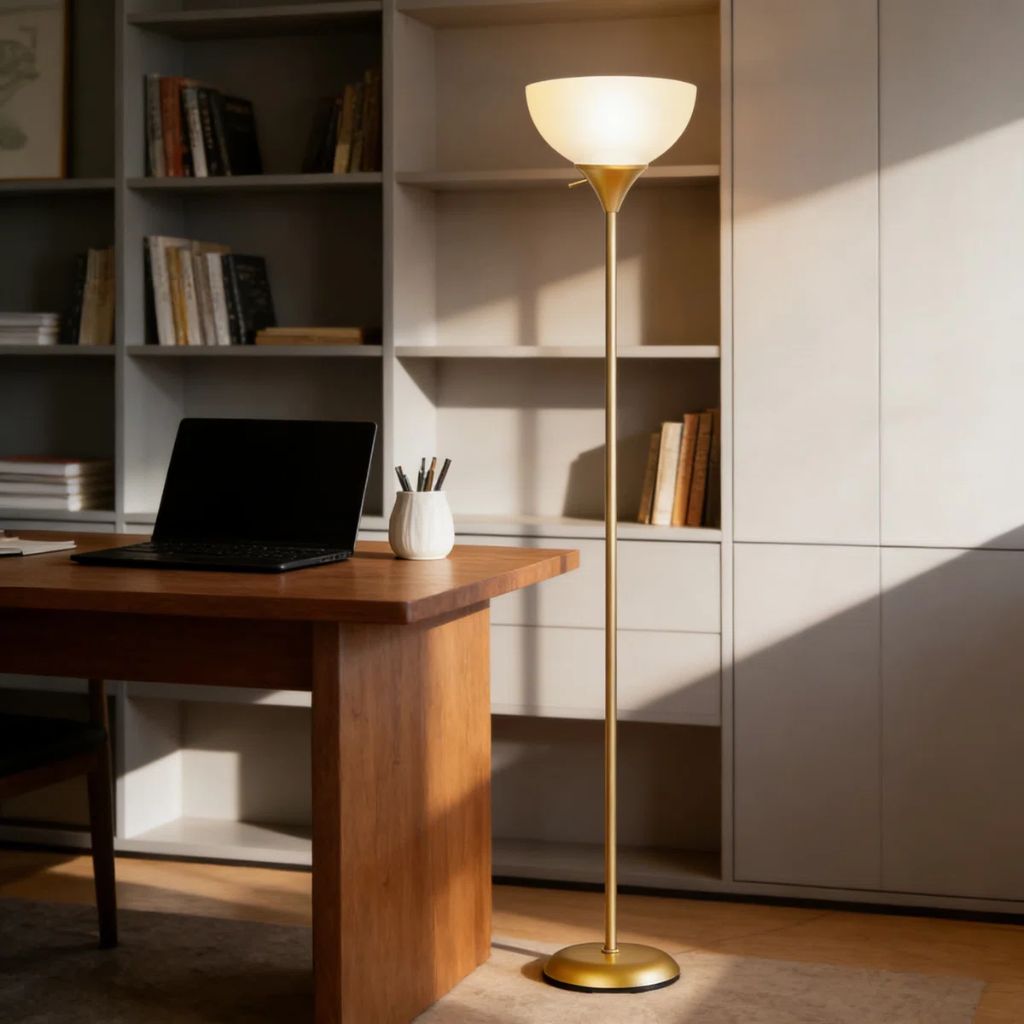 1 Modern Floor Lamp with Drop-Resistant Shade | Modern Floor Lamp