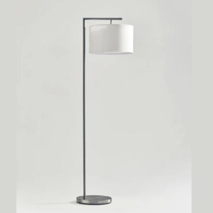 Montage Modern Silver Floor Lamp