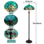 Tiffany Floor Stained Glass Lamp | Glass Tiffany Floor Lamps