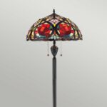 Quoizel Larissa Tiffany Floor Lamp | Tiffany Lamps for Sale