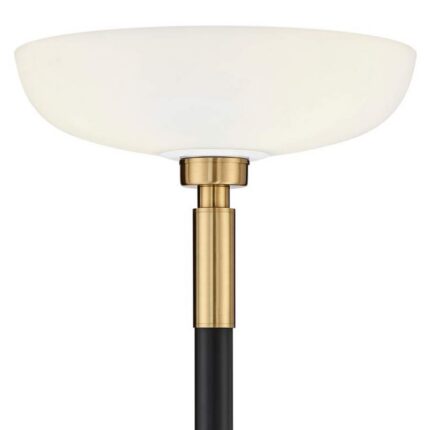Modern Light Blaster Torchiere Floor Lamp | Glass Floor Lamp