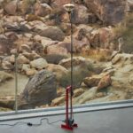 Toio Led Lamp Red | Modern Floor Sculpture