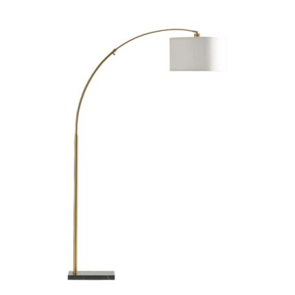 Logan Floor Lamp Antique Brass | Deco Art Lamp
