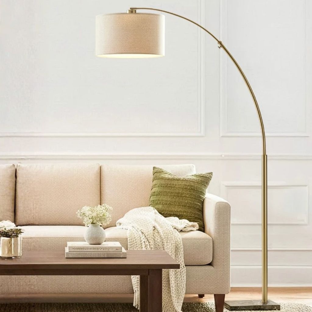 26 Logan Floor Lamp Antique Brass | Deco Art Lamp