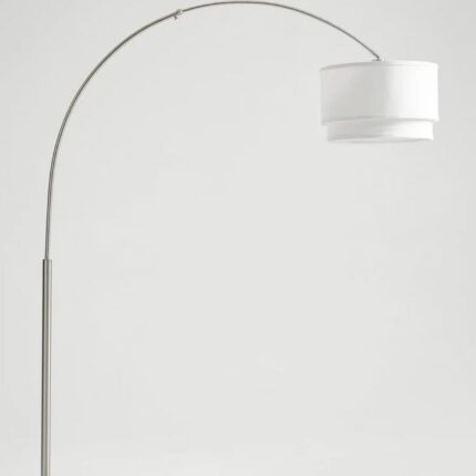 Mason Floor Lamp Silver | Arc Lamps