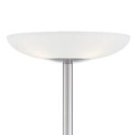 Nickel 4-Light Torchiere Floor Lamp