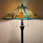 Tiffany Antique 16 Double Light Standing Lamp | Tiffany Lamps for Sale