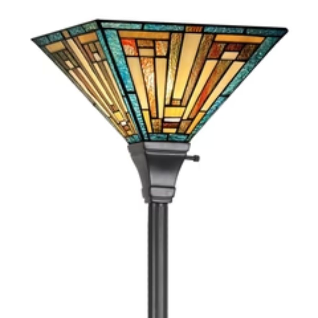 5 Tiffany Mission Style Green Lamp | Tiffany Lamps for Sale