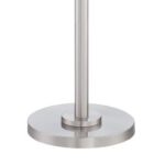 Nickel 4-Light Torchiere Floor Lamp