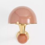 MERVE KAHRAMAN CABINET OF CURIOSITIES MUSHROOM GLASS SCONCE WALL LIGHT IN TERRACOTTA