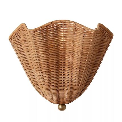 RAVELLO RATTAN SCONCE WALL LIGHT