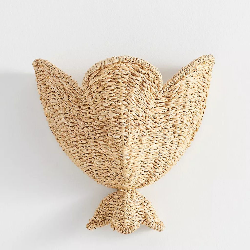 SOLIE WOVEN WICKER WALL SCONCE SOLIE WOVEN WICKER WALL SCONCE