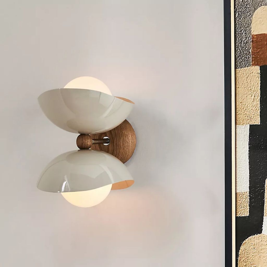 EMILE CHROME DOUBLE SCONCE WALL LIGHT EMILE CHROME DOUBLE SCONCE WALL LIGHT