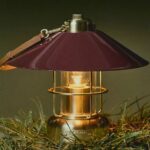 BARBOUR X ANTHROPOLOGIE RED METAL RECHARGEABLE LANTERN