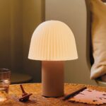 FERM LIVING FRILL RIBBED PORTABLE RECHARGEABLE LAMP