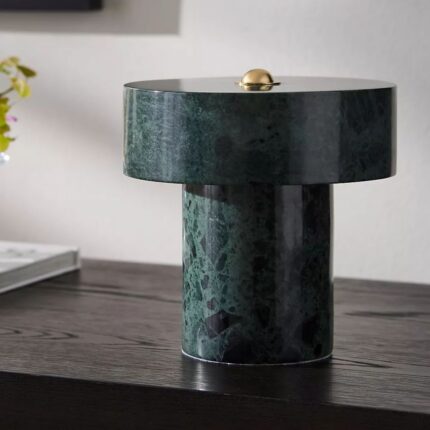 TESSARI WASHED MARBLE ACCENT TABLE LAMP